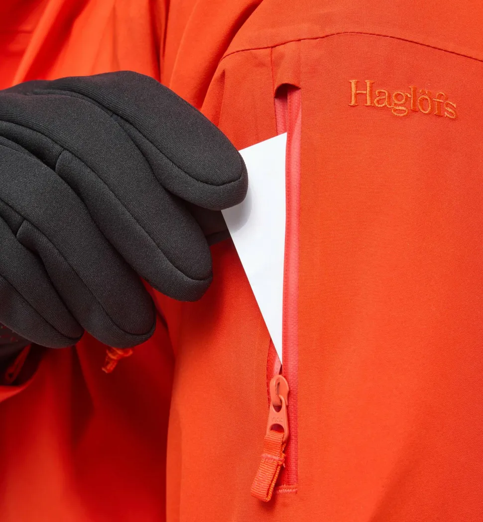Haglöfs Men's Latnja GORE-TEX Insulated Jacket Tech Red