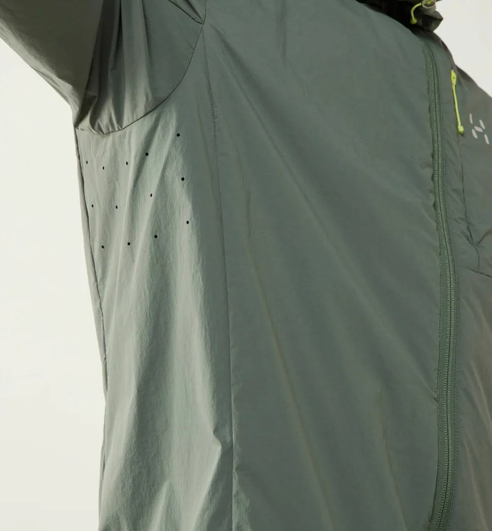 Haglöfs Men's L.I.M Mimic Barrier Hood Chlorophyll Green