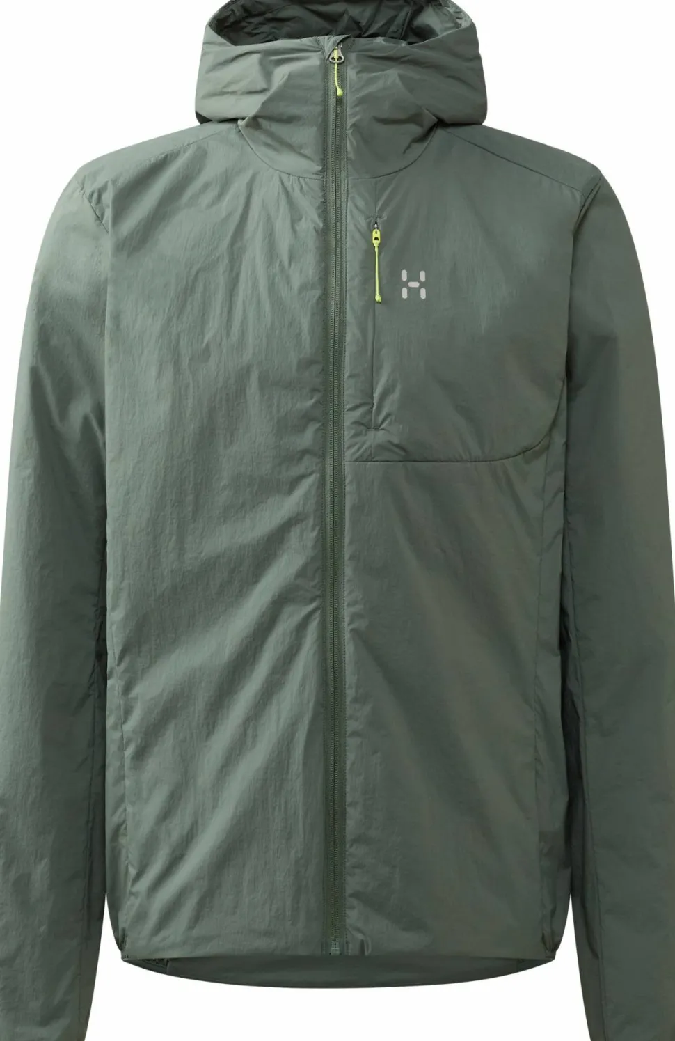Haglöfs Men's L.I.M Mimic Barrier Hood Chlorophyll Green