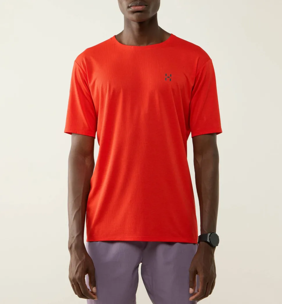 Haglöfs Men's L.I.M Ridge Tee Tech Red