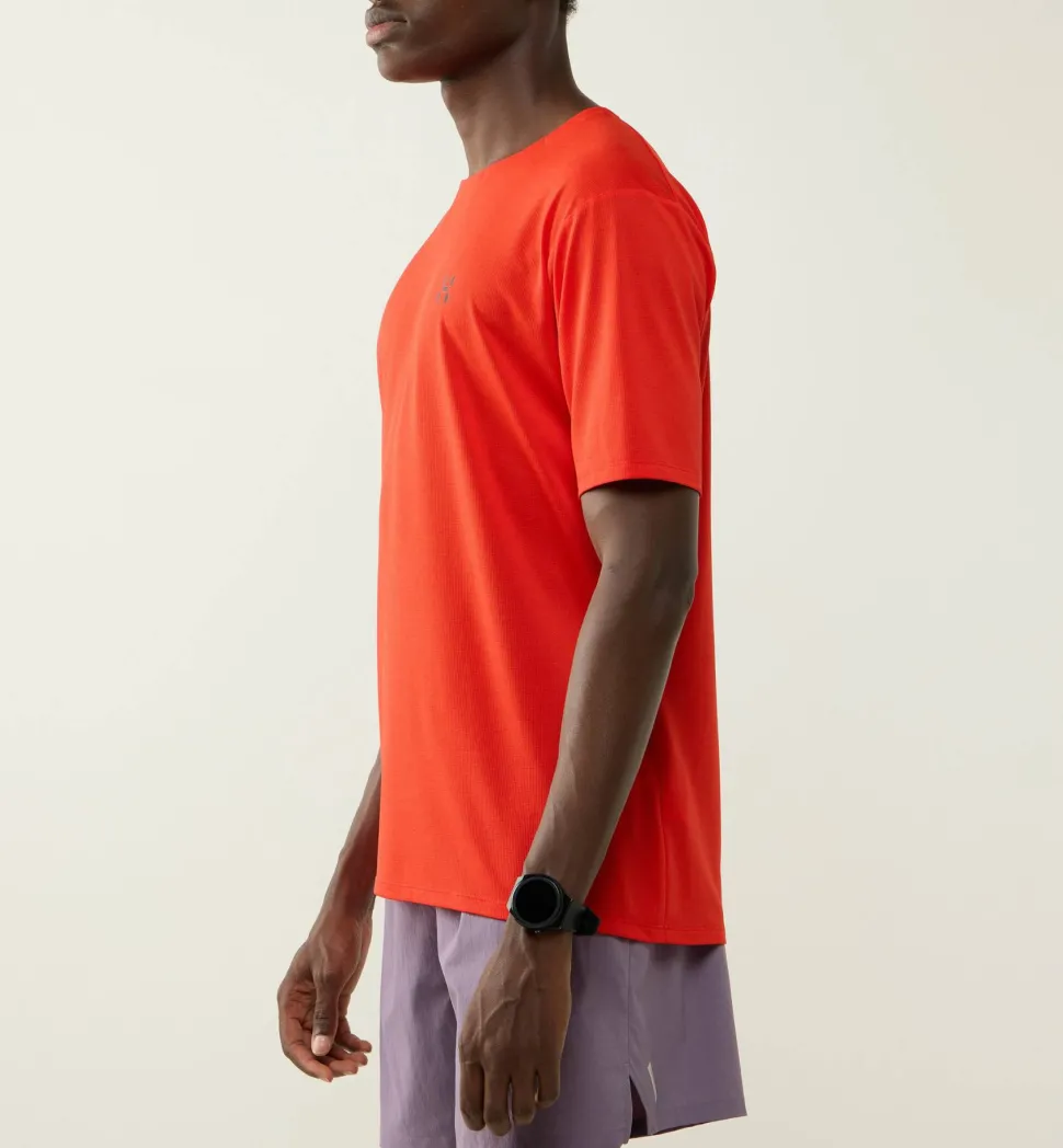 Haglöfs Men's L.I.M Ridge Tee Tech Red