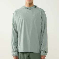 Haglöfs Men's L.I.M Sunpack Hoodie Dew Green