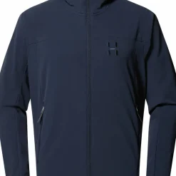 Haglöfs Men's Rosson Softshell Hood Tarn Blue