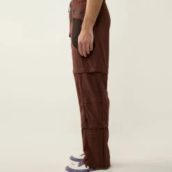 Haglöfs Men's Solis Zip Off Pant Maroon Trail