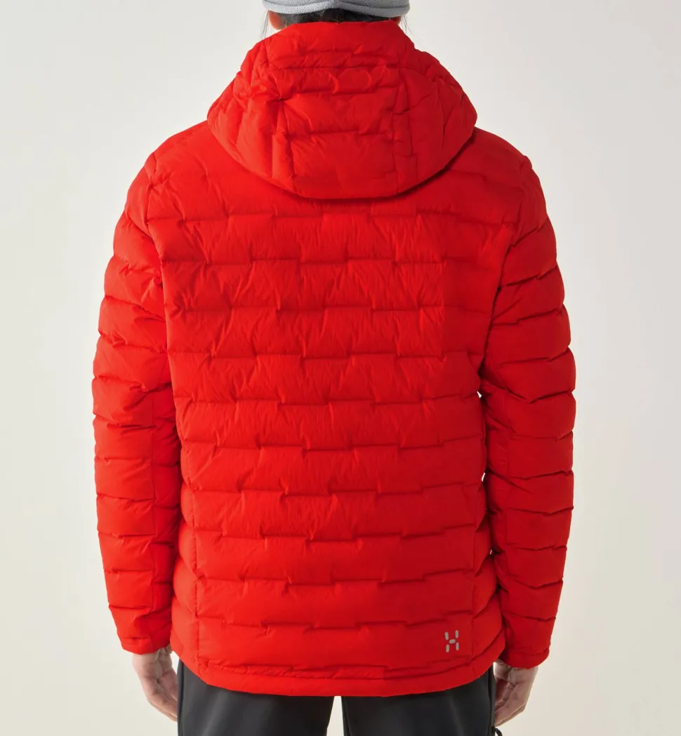 Haglöfs Men's Spitz Down Hood Tech Red