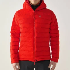 Haglöfs Men's Spitz Down Hood Tech Red