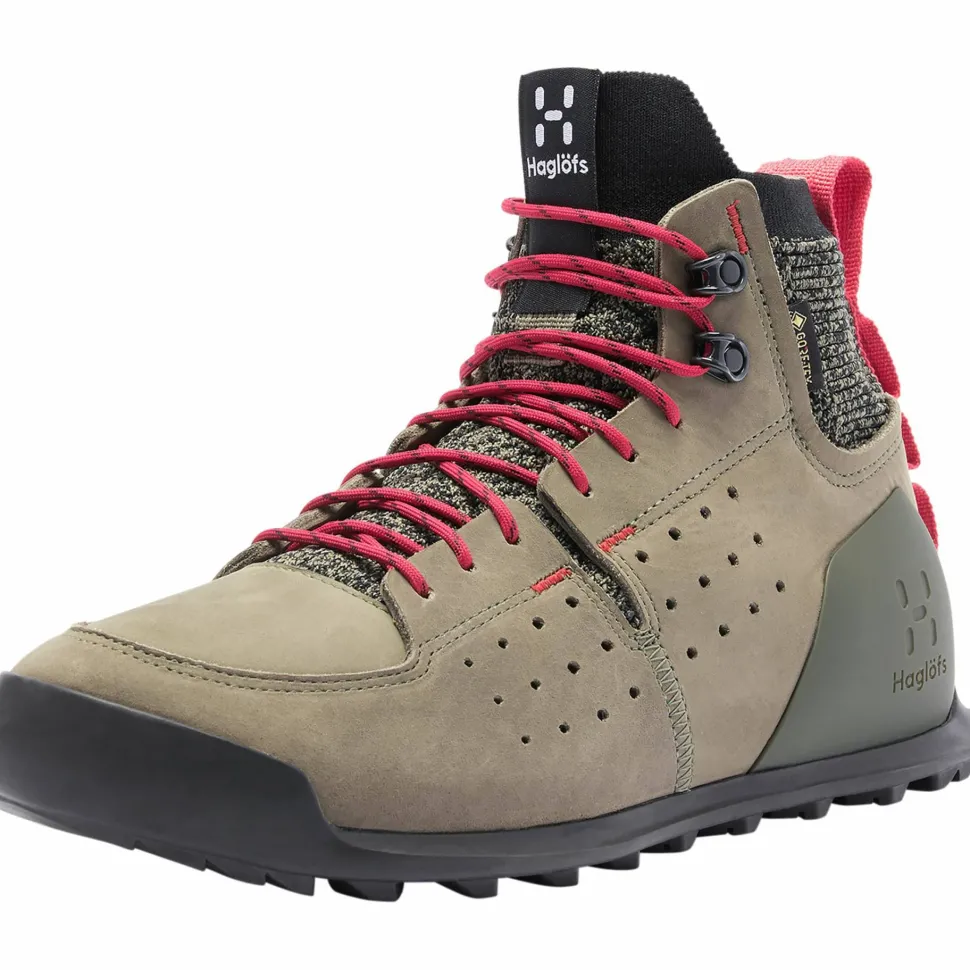 Haglöfs Women's Duality AT1 Gore-Tex Lichen/Hibiscus Red