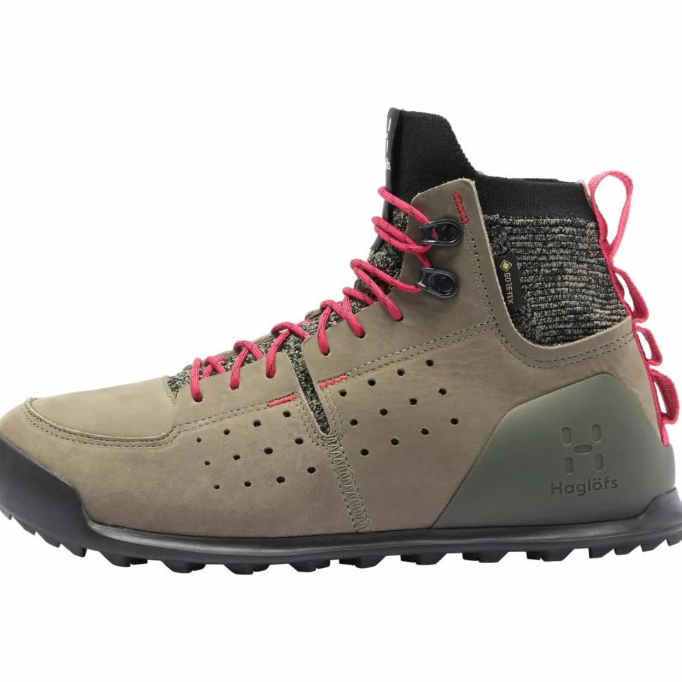 Haglöfs Women's Duality AT1 Gore-Tex Lichen/Hibiscus Red