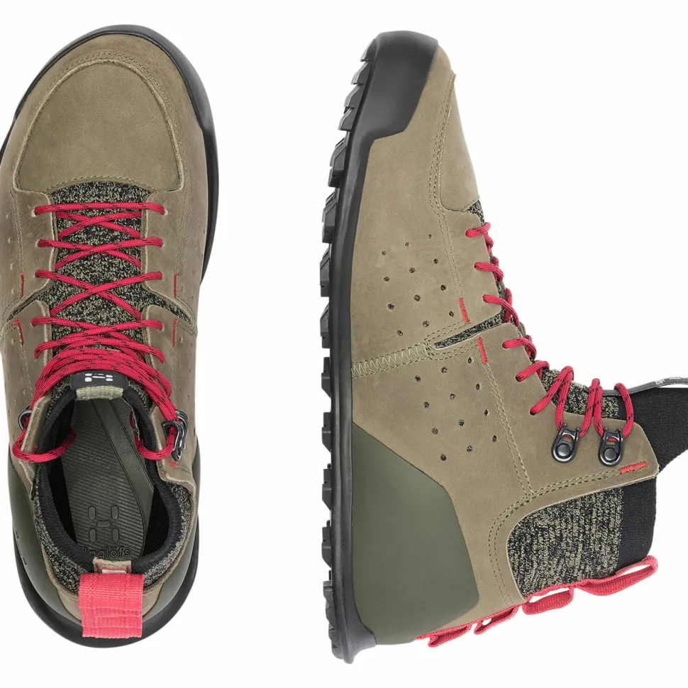 Haglöfs Women's Duality AT1 Gore-Tex Lichen/Hibiscus Red