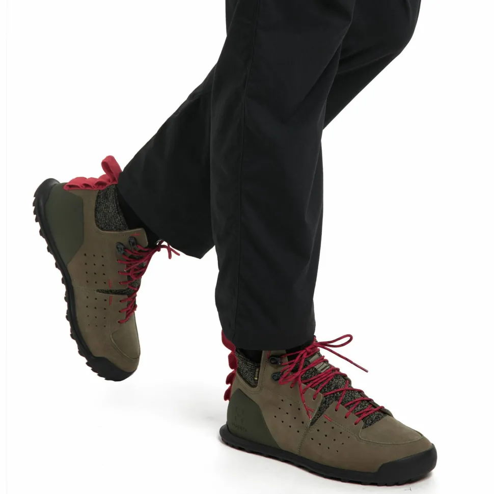 Haglöfs Women's Duality AT1 Gore-Tex Lichen/Hibiscus Red