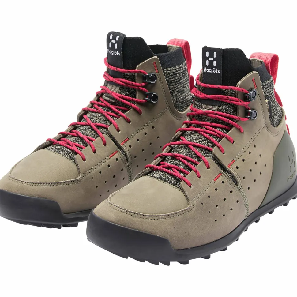 Haglöfs Women's Duality AT1 Gore-Tex Lichen/Hibiscus Red