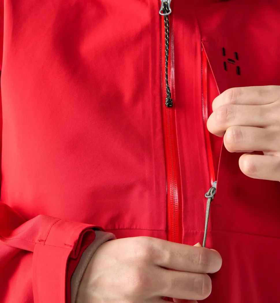 Haglöfs Women's Front Proof II Jacket Bright Red