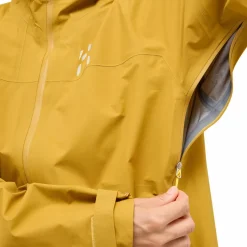 Haglöfs Women's L.I.M Airak GORE-TEX Jacket Clay Yellow