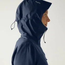 Haglöfs Women's Ozka Proof Jacket Tarn Blue