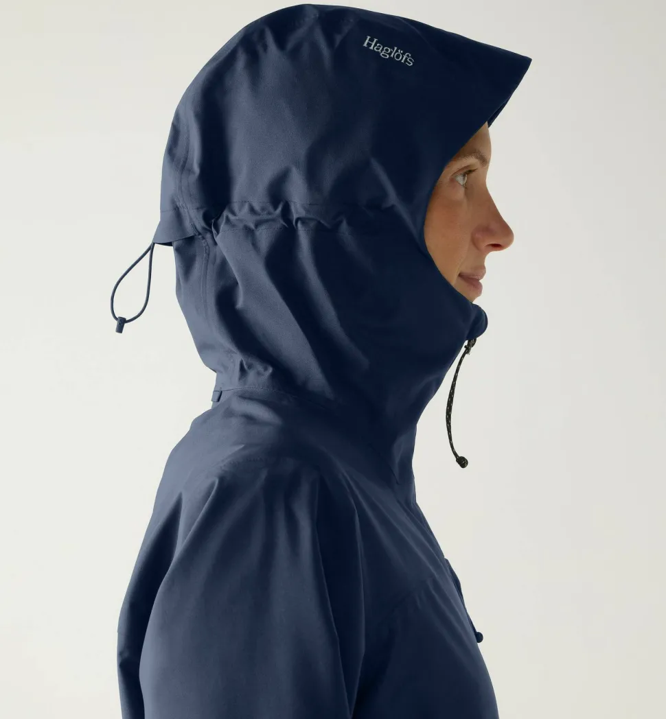 Haglöfs Women's Ozka Proof Jacket Tarn Blue