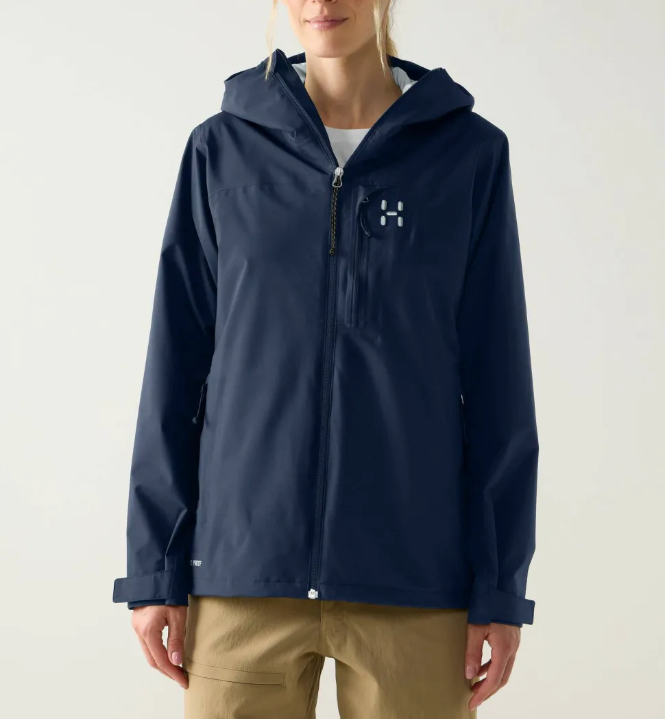 Haglöfs Women's Ozka Proof Jacket Tarn Blue