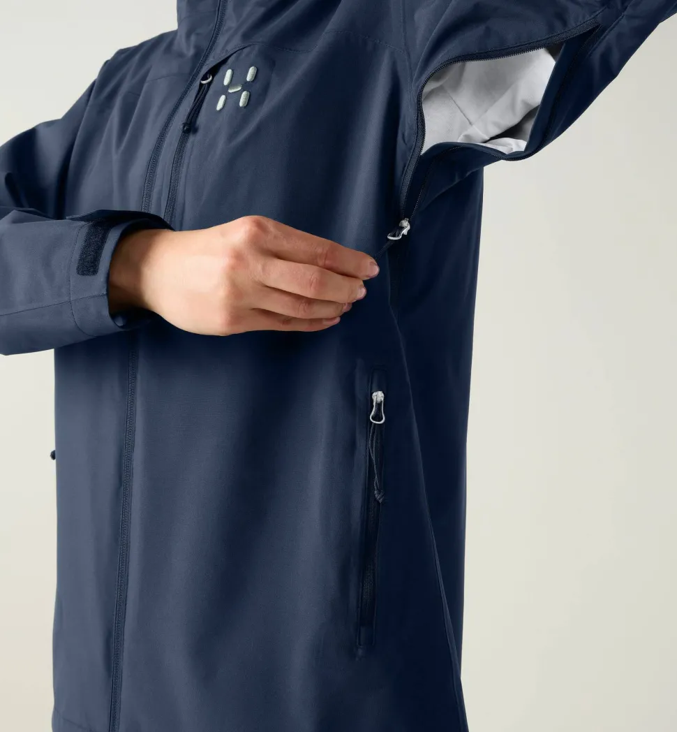 Haglöfs Women's Ozka Proof Jacket Tarn Blue