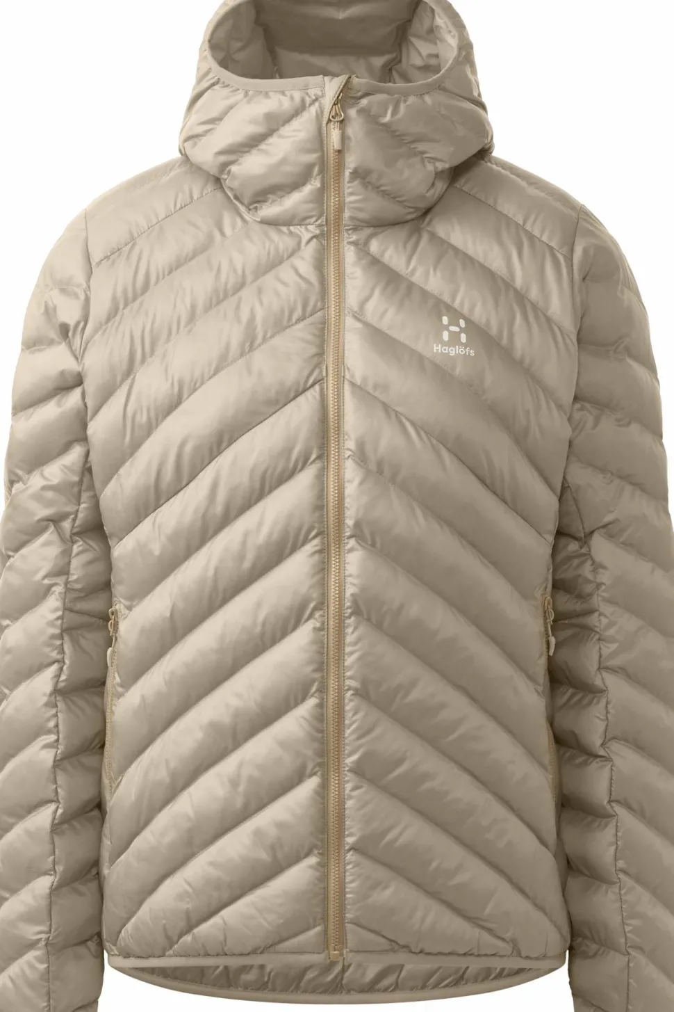 Haglöfs Women's Särna Mimic Hood Chalk Beige