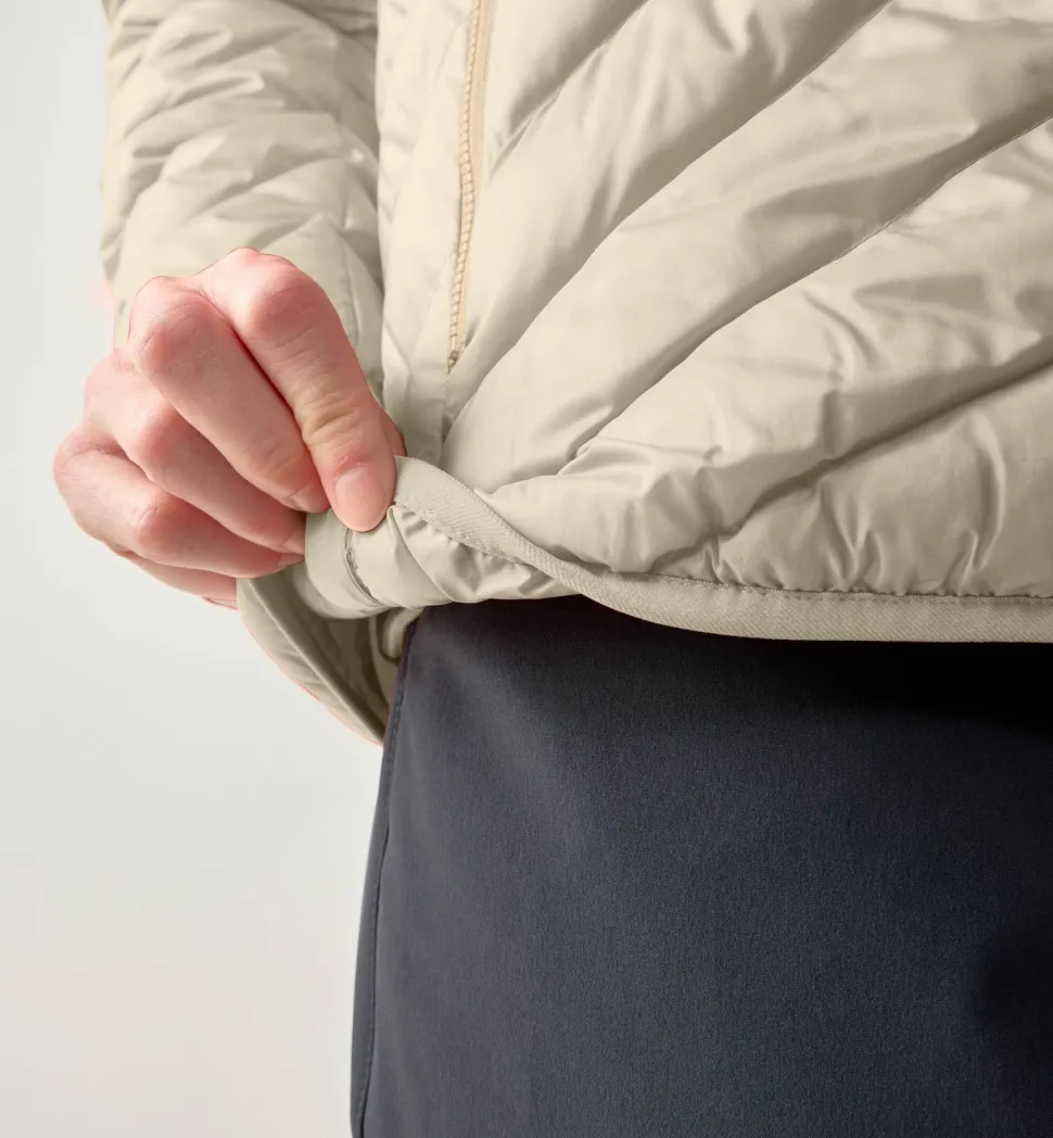 Haglöfs Women's Särna Mimic Hood Chalk Beige