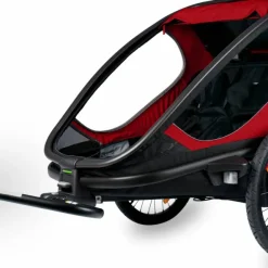 Hamax Outback (+ Bicycle Arm & Stroller Wheel) Red/Black