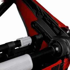 Hamax Outback (+ Bicycle Arm & Stroller Wheel) Red/Black