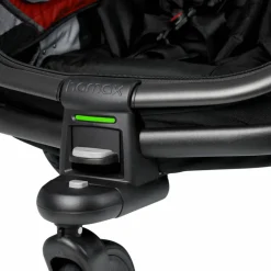 Hamax Outback (+ Bicycle Arm & Stroller Wheel) Red/Black