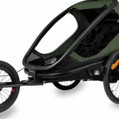 Hamax Outback (+ Bicycle Arm & Stroller Wheel) Green/Black