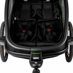 Hamax Outback (+ Bicycle Arm & Stroller Wheel) Green/Black