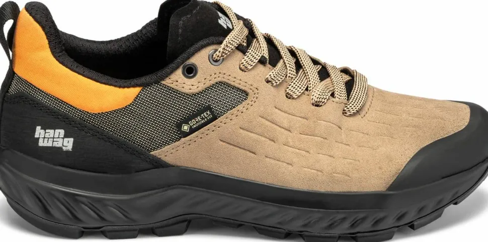 Hanwag Women's Kaduro Low Lady Gore-Tex Lightbrown-orange