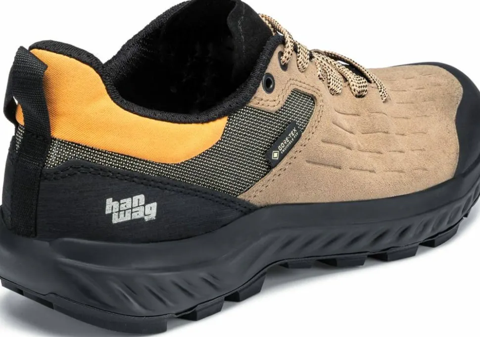 Hanwag Women's Kaduro Low Lady Gore-Tex Lightbrown-orange
