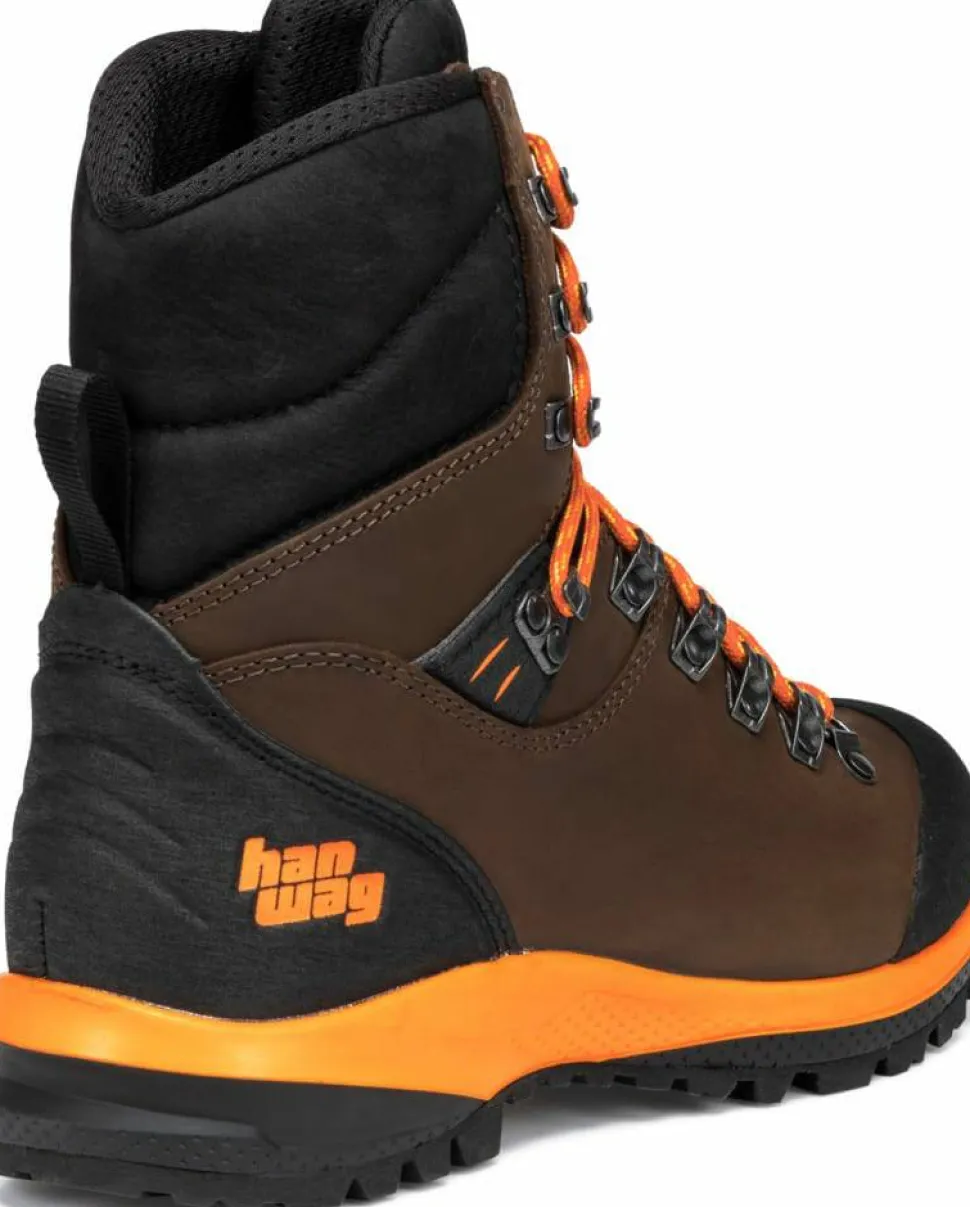 Hanwag Women's Kalixfors Mid SF Extra Lady GORE-TEX Brown/Orange