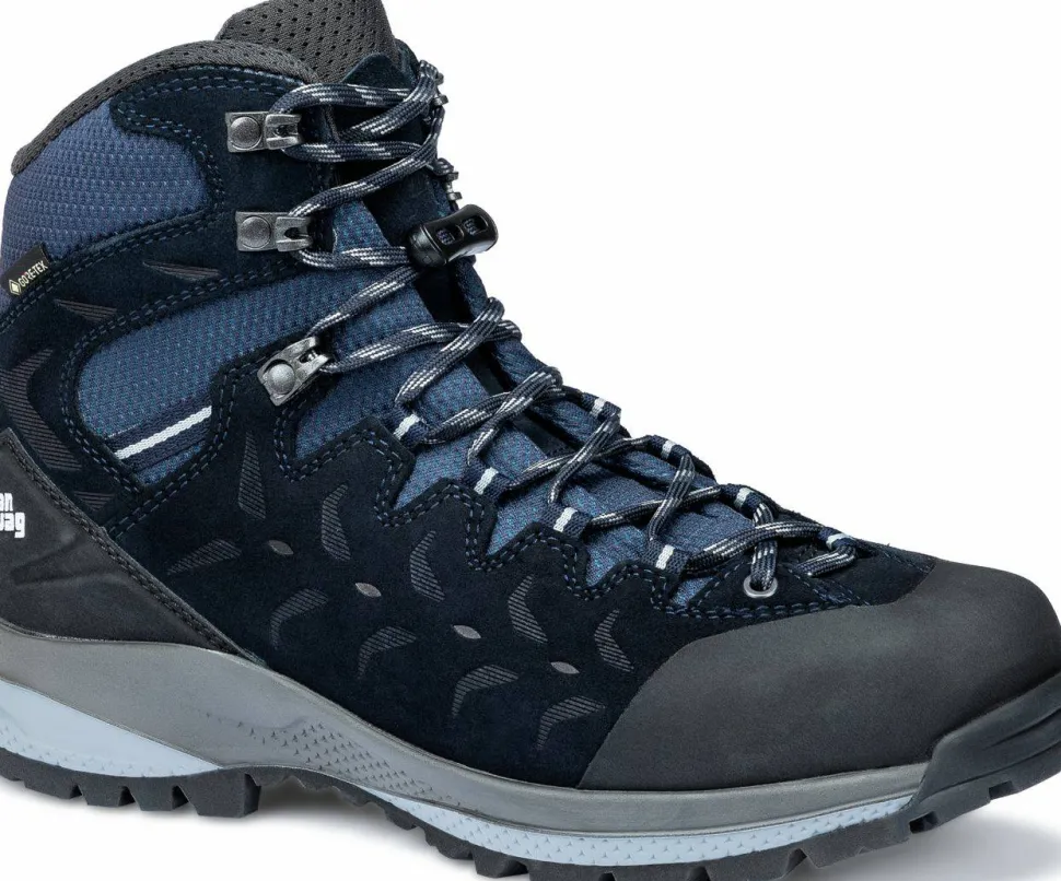 Hanwag Women's Makra Trek Sf Extra Lady Gore-Tex Navy/Light Grey