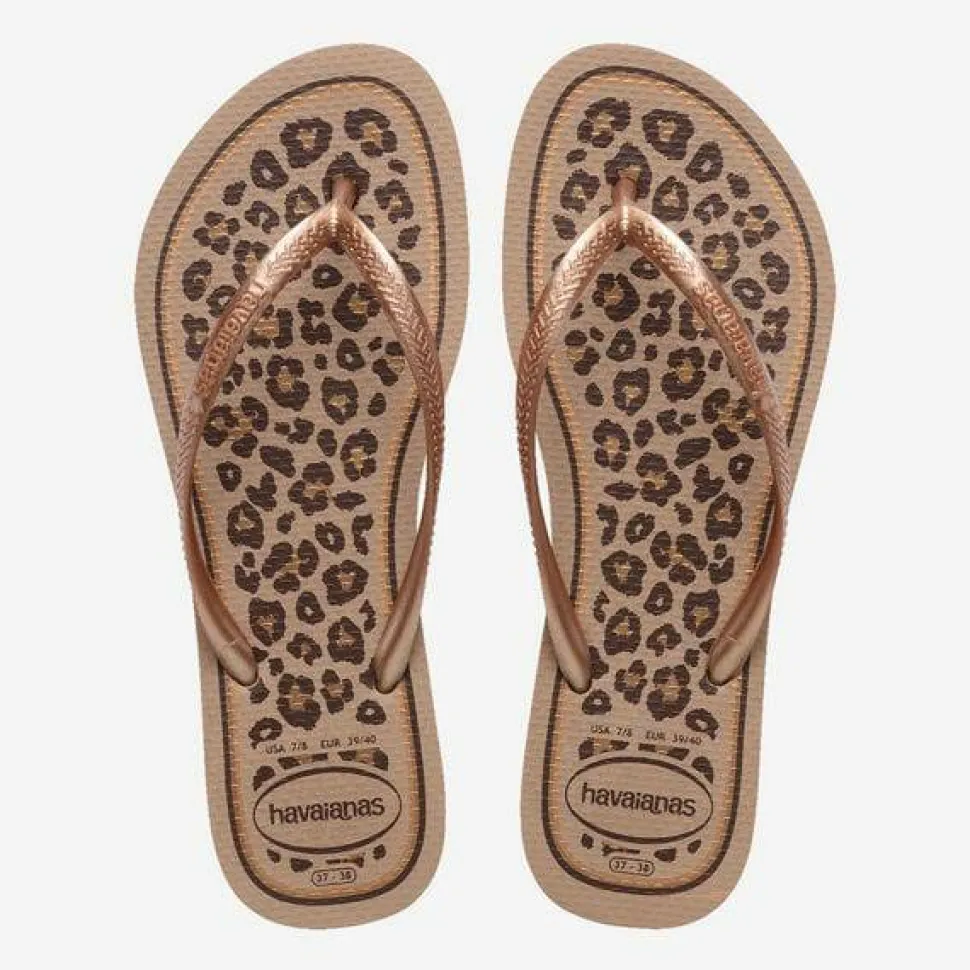 Havaianas Women's Slim Animals 5282rosegold/rosegol
