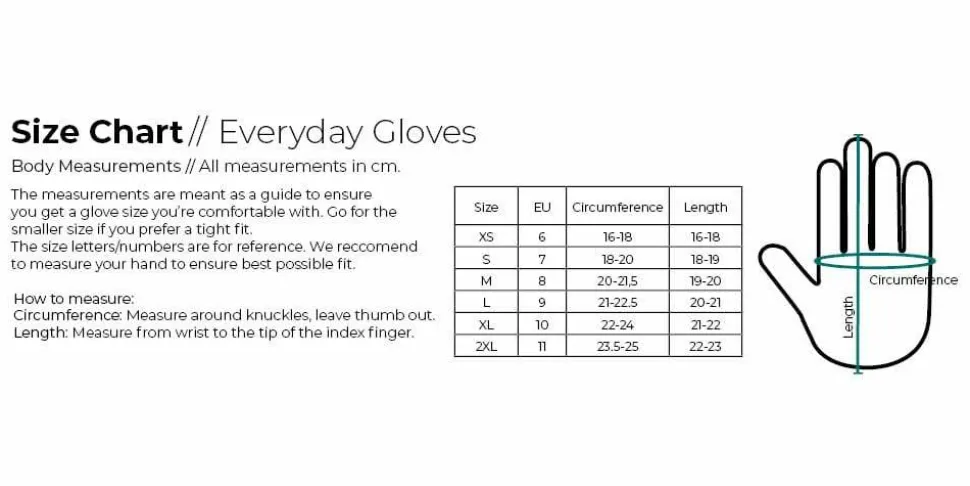 Heat Experience Heated Everyday Gloves Black