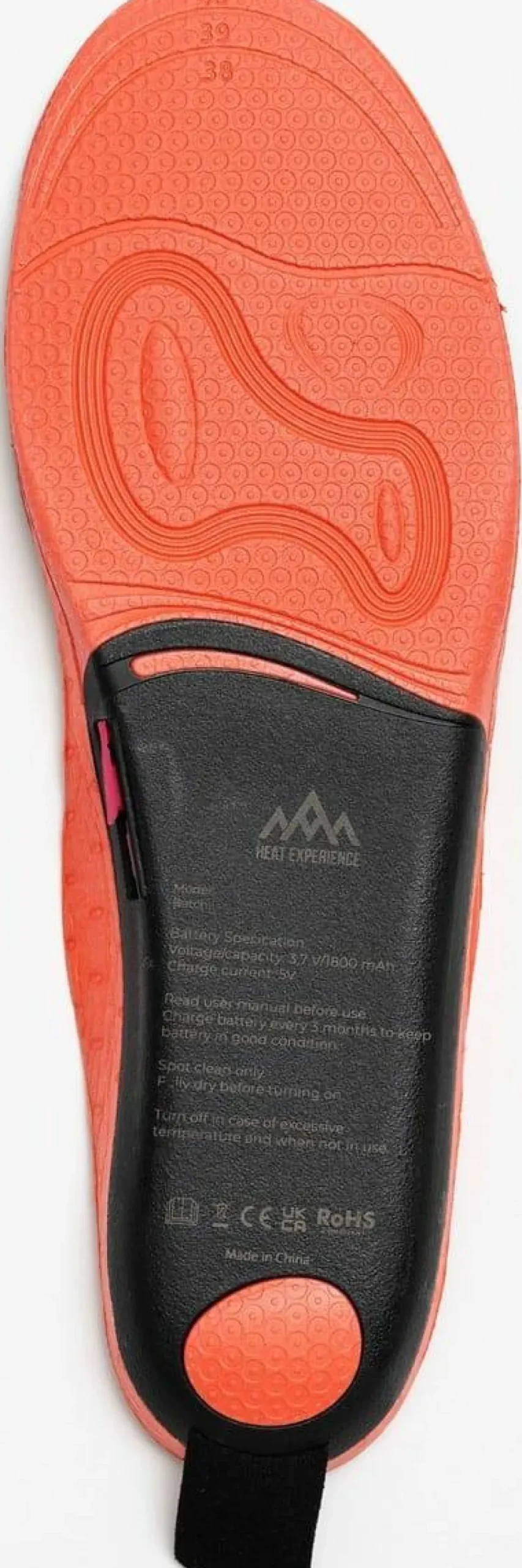 Heat Experience Insoles V2 Red
