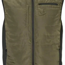 Heat Experience Men's Heated Hunt Vest Olive Green