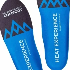 Heat Experience Wireless Charging App Insoles Blue