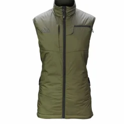 Heat Experience Women's Heated Hunt Vest Olive Green