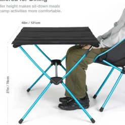 Helinox Table Four Blackout Edition