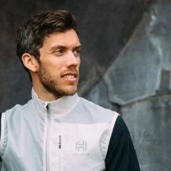 Hellner Biekkus Wind Vest Men's Nimbus Cloud