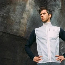 Hellner Biekkus Wind Vest Men's Nimbus Cloud