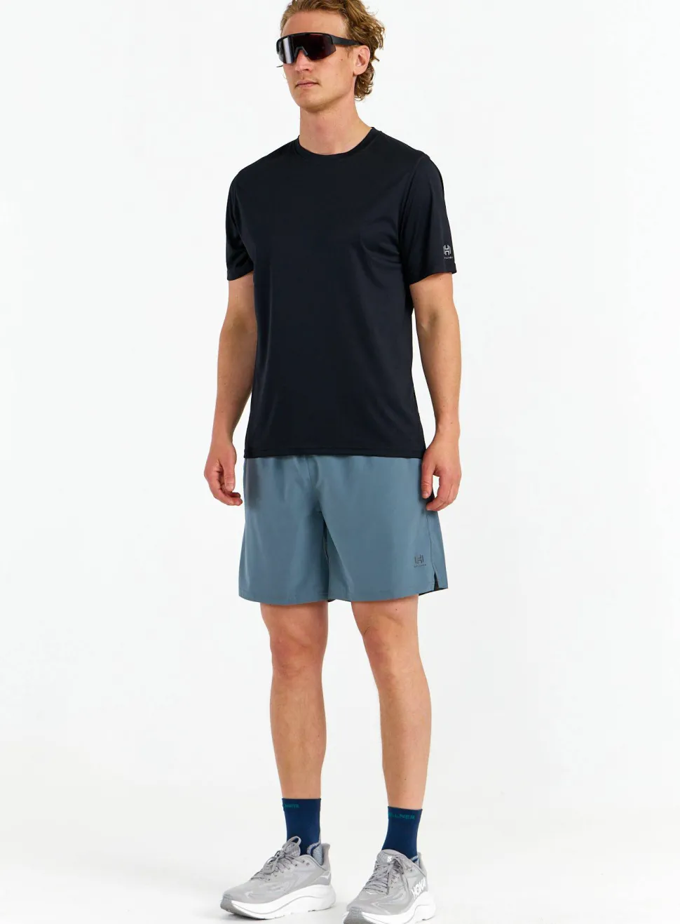 Hellner Men's Core Running Shorts Stormy Weather