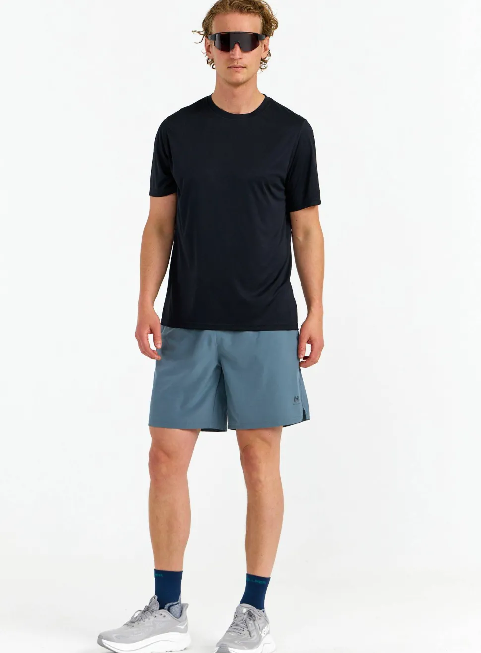 Hellner Men's Core Running Shorts Stormy Weather