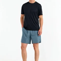 Hellner Men's Core Running Shorts Stormy Weather
