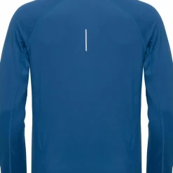 Hellner Men's Core Running Halfzip LS Tee Ensign Blue