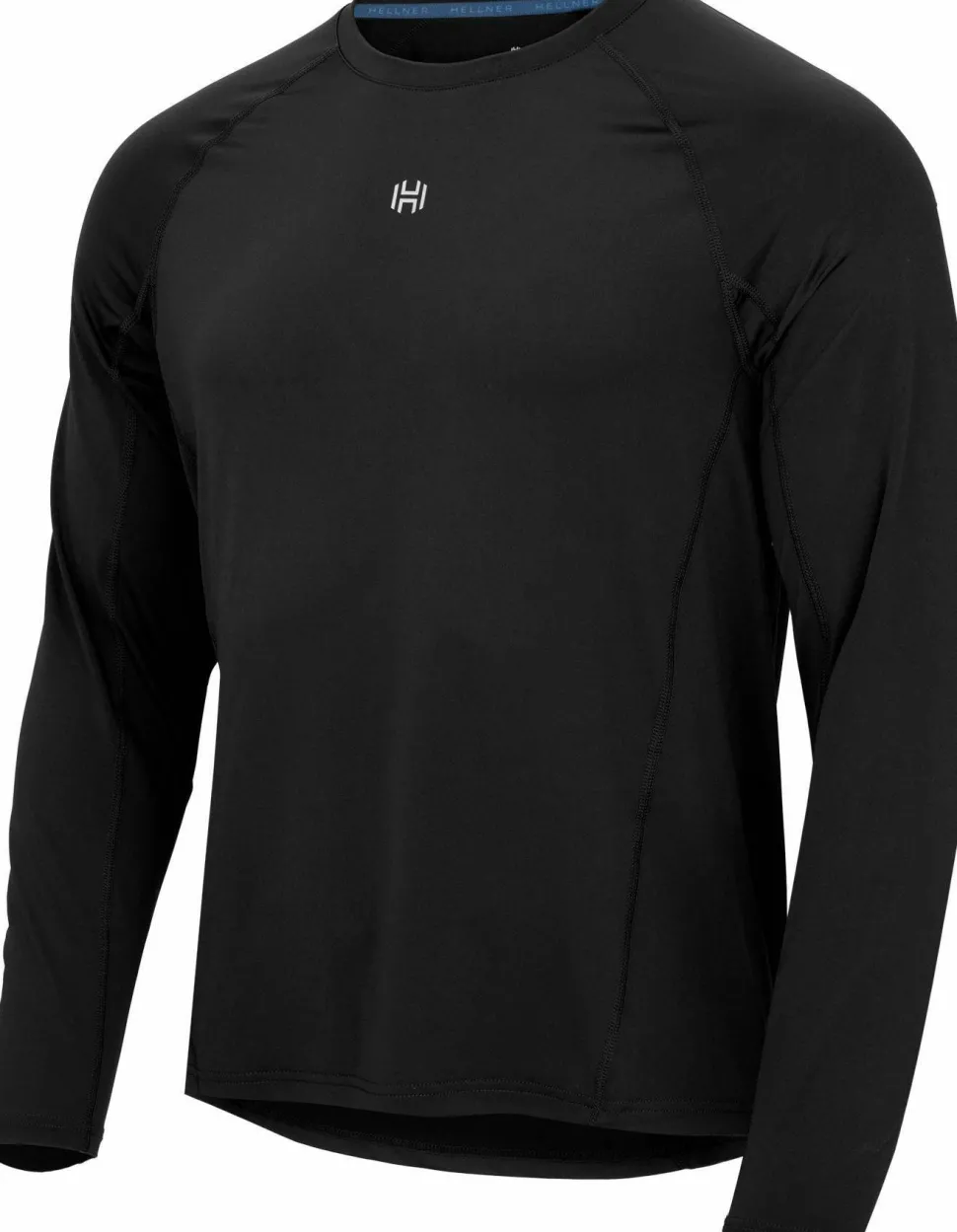 Hellner Men's Core Running Rn Long Sleeve Tee Black Beauty