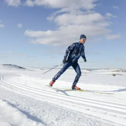 Hellner Men's Harrå Hybrid Jacket 2.0 Dress Blue