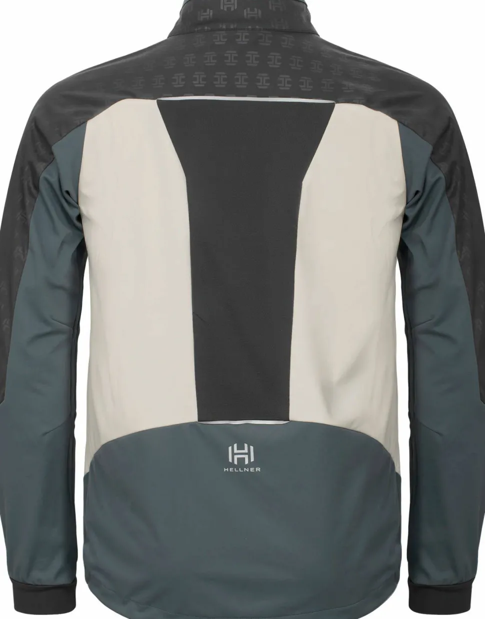 Hellner Men's Sårjås XC Ski Jacket Stormy Weather/Asphalt/Off White