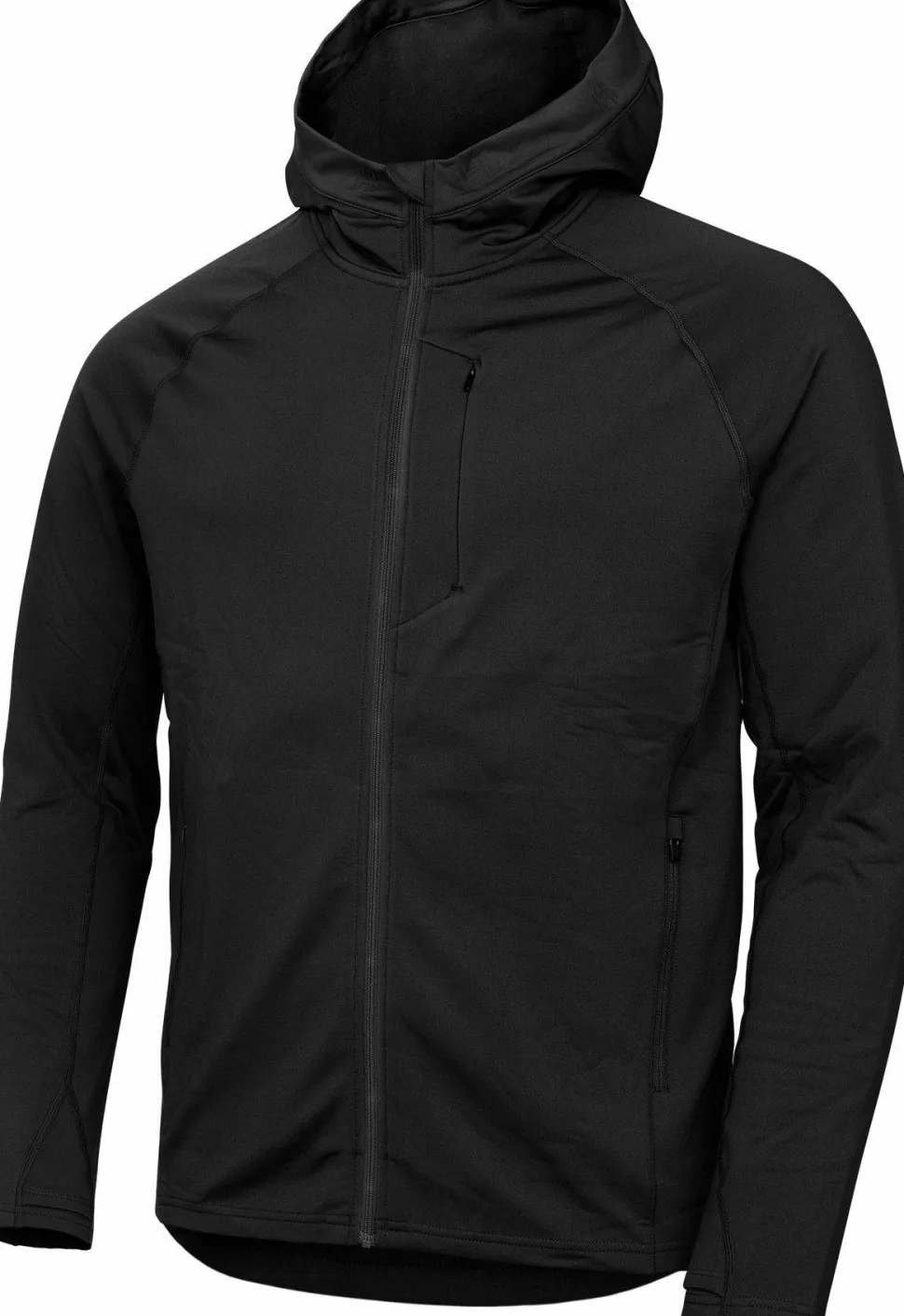 Hellner Men's Tech Fleece Hood Black Beauty