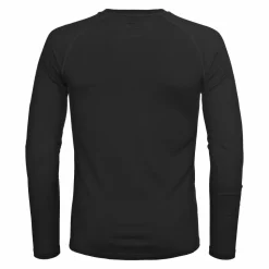 Hellner Men's Wool Warm Base Layer Long Sleeve Black Beauty